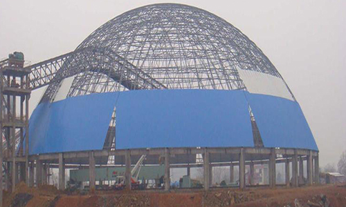 大连螺栓球网架加工的注意事项