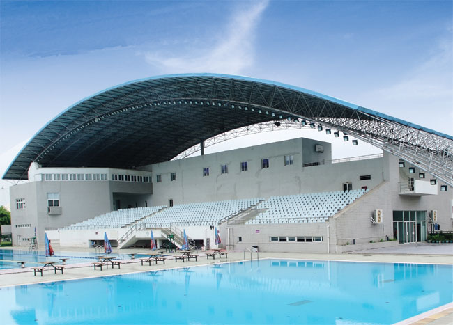 大连游泳馆网架