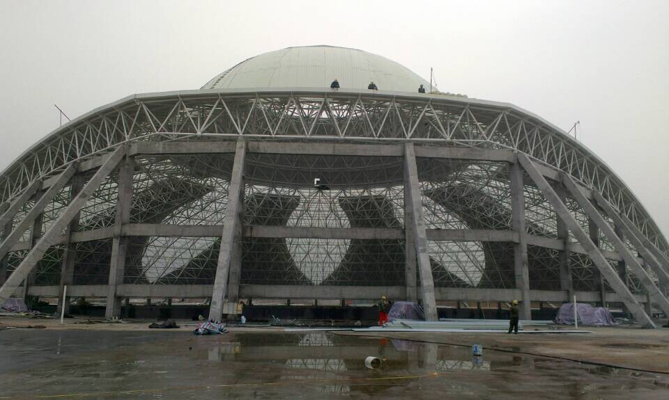 大连温泉馆网架工程